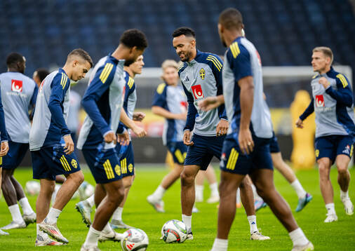 Alex Douglas of the Swedish men's football national team at