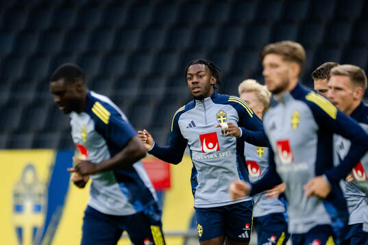 Anthony Elanga of the Swedish men's football national team