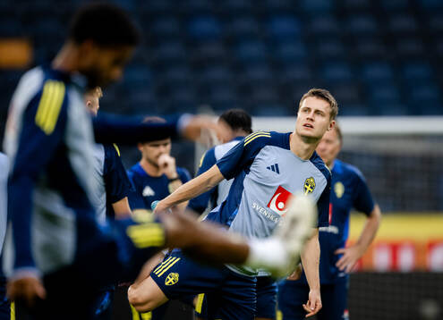 Mattias Svanberg of the Swedish men's football national
