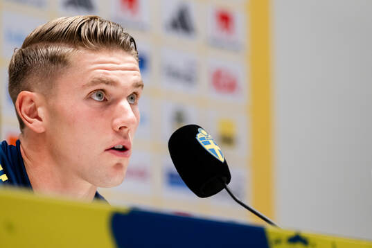 Viktor Gyökeres of the Swedish men's football national team