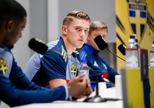 Viktor Gyökeres of the Swedish men's football national team