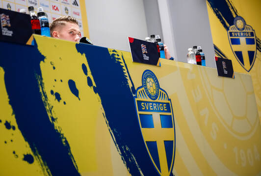 Viktor Gyökeres of the Swedish men's football national team