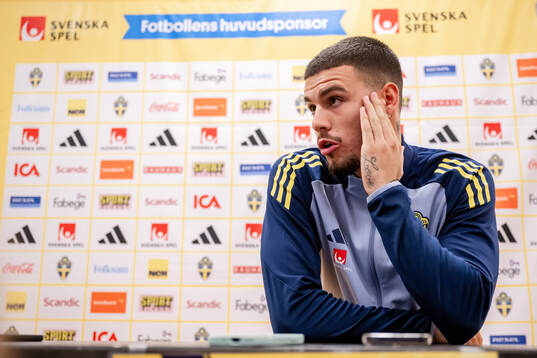 Edvin Kurtulus of the Swedish men's football national team