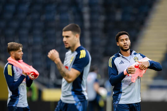 Jens-Lys Michel Cajuste of the Swedish men's football