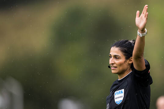 Sarah Fatemeh Zangeneh, referee