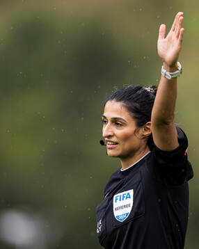 Sarah Fatemeh Zangeneh, referee