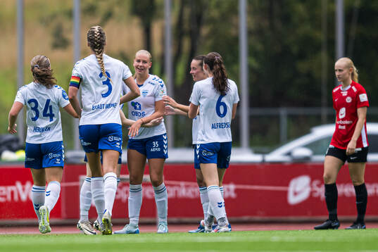 Marie Moen Preus of Kolbotn celebrates