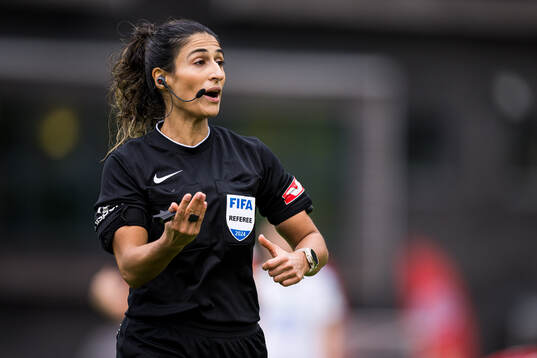 Sarah Fatemeh Zangeneh, referee