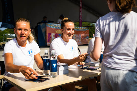 Nellie Lilja och Amanda Kander
