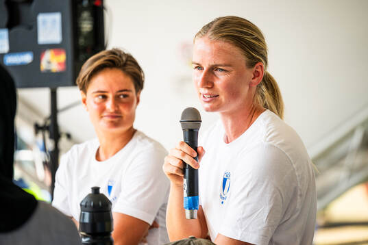 Ema Paljevic och Amanda Kander
