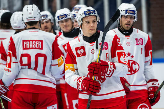 Clemens Unterweger of Klagenfurt looks dejected