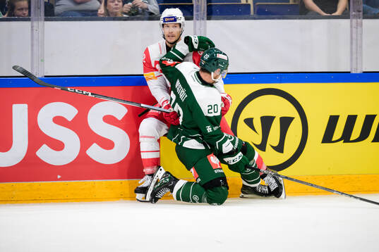 Matthew Fraser of Klagenfurt and Marcus Westfält of
