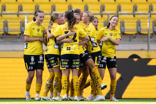 Elfsborgs spelare jublar