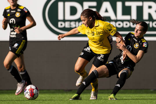 Elfsborgs Jennifer Brinck och Smedbys Agnes Ekberg