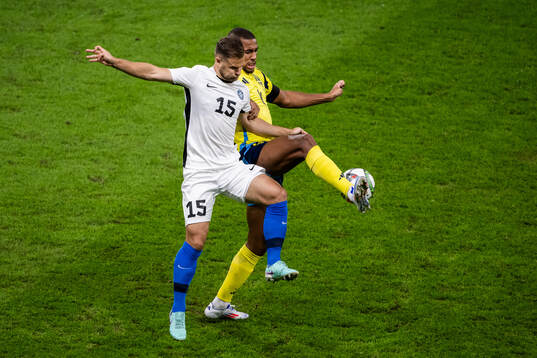 Rauno Sappinen of Estonia and Isak Hien of Sweden