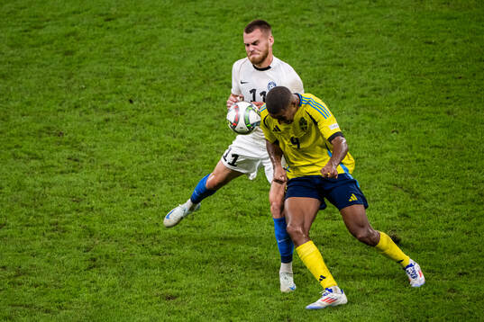 Alex Matthias Tamm of Estonia and Isak Hien of Sweden