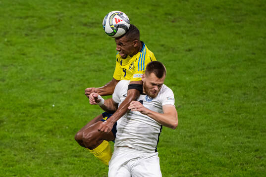 Isak Hien of Sweden and Alex Matthias Tamm of Estonia