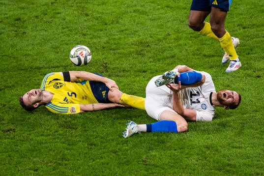 Gabriel Gudmundsson of Sweden and Alex Matthias Tamm of