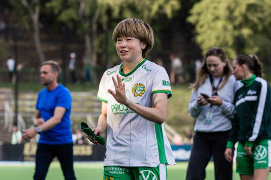 Hammarbys Asato Miyagawa deppar