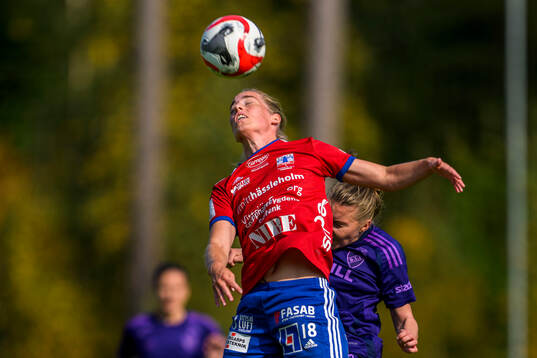 Vittsjös Linda Charlotta Sällström och Djurgårdens Ebba