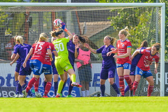 Djurgårdens målvakt Elvira Björklund