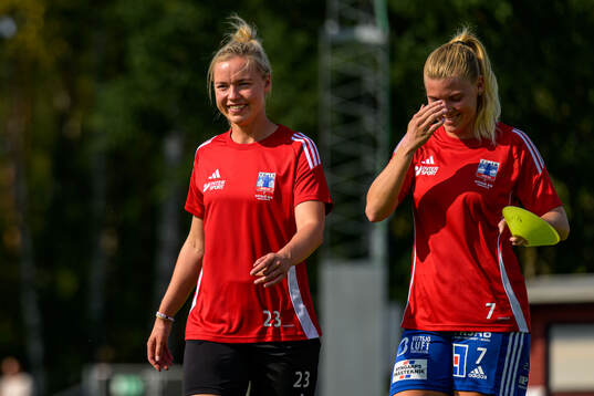 Vittsjös Kajsa Lind och Sofia Hagman