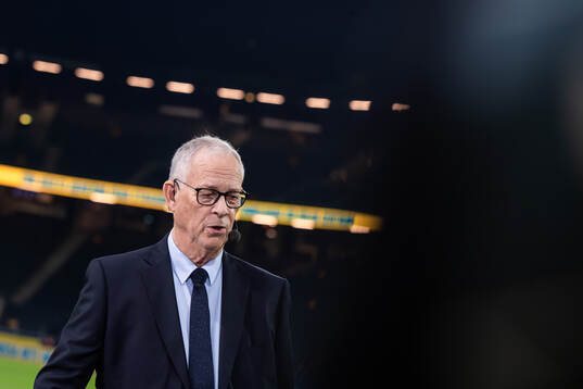 Lars Lagerbäck of Swedish broadcaster Viaplay