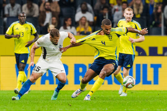 Rauno Sappinen of Estonia and Isak Hien of Sweden