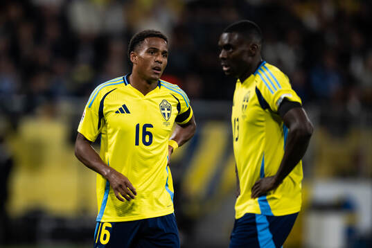 Niclas Eliasson and Ken Sema of Sweden