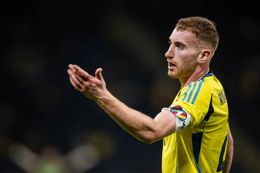 Dejan Kulusevski of Sweden reacts
