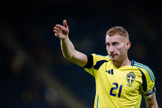 Dejan Kulusevski of Sweden