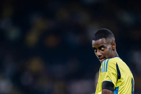 Alexander Isak of Sweden