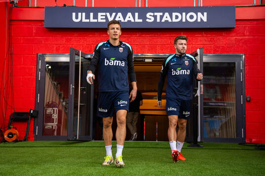 Jostein Gundersen and Fredrik André Bjørkan of the