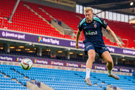 Sondre Langås of the Norwegian national football team