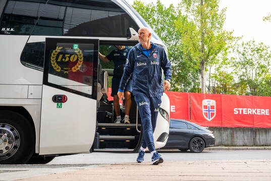 Ståle Solbakken, head coach of the Norwegian national