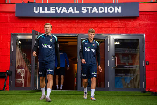 Sondre Langås and Sindre Walle Egeli of the Norwegian