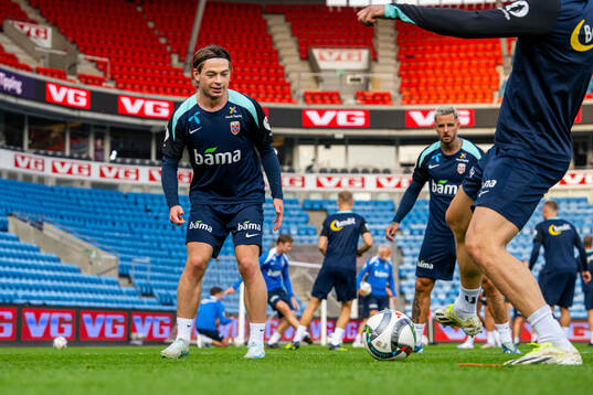 Patrick Berg of the Norwegian national football team
