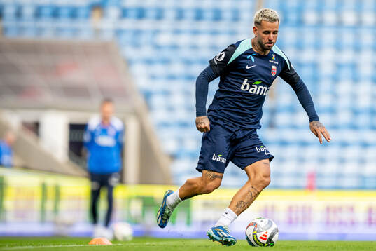 Aron Dønnum of the Norwegian national football team