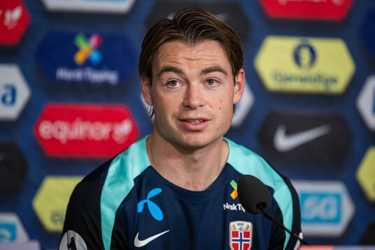 Patrick Berg of the Norwegian national football team