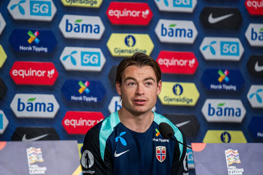 Patrick Berg of the Norwegian national football team
