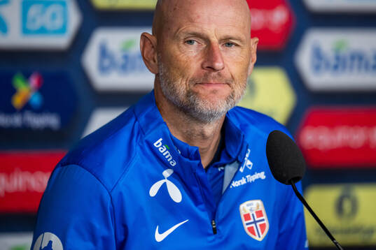 Ståle Solbakken, head coach of the Norwegian national