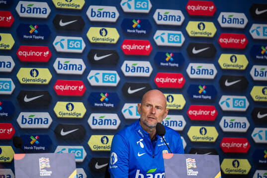 Ståle Solbakken, head coach of the Norwegian national