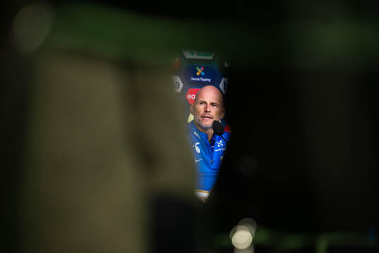 Ståle Solbakken, head coach of the Norwegian national