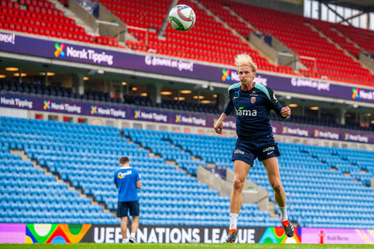 Morten Thorsby of the Norwegian national football team