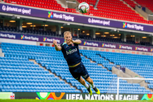 Andreas Hanche-Olsen of the Norwegian national football team