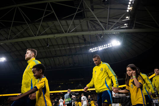 Gabriel Gudmundsson and Isak Hien of Sweden