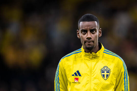 Alexander Isak of Sweden