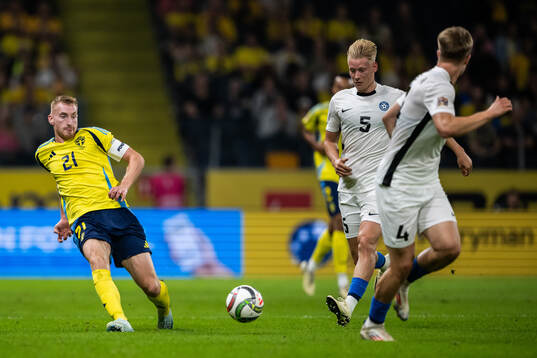 Dejan Kulusevski of Sweden