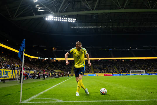Dejan Kulusevski of Sweden