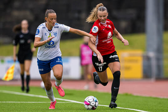 Celine Elisabeth Larsen of Kolbotn and Sanne Bolette Dale